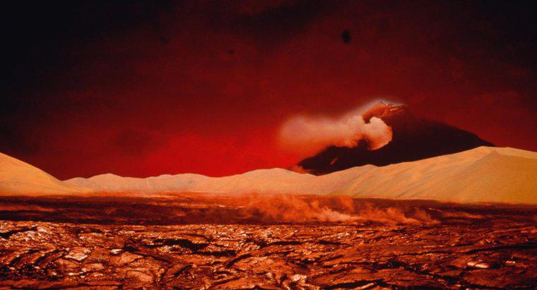 Qual é a composição da atmosfera de Marte?