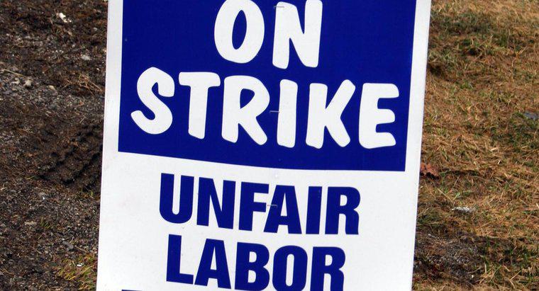 Quais são as causas da agitação trabalhista?