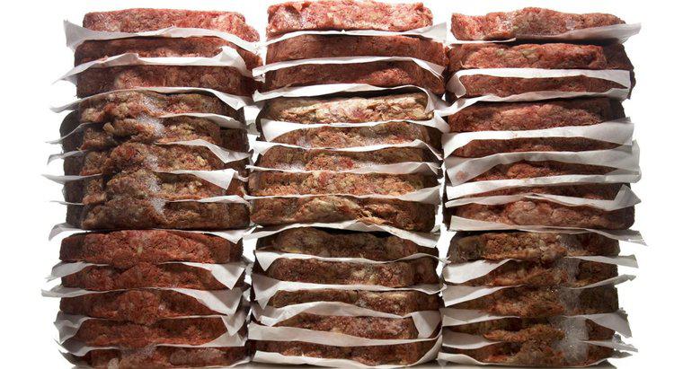 Quanto tempo você consegue manter a carne de hambúrguer congelada?