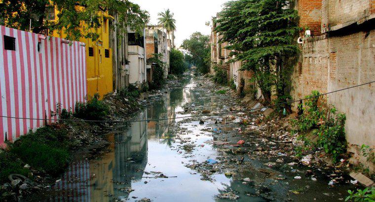 Quais são as causas da degradação ambiental na Índia?
