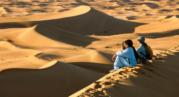 Onde está localizado o deserto do Saara?