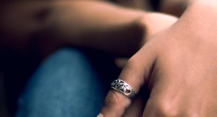 Qual é o significado de um anel de polegar?
