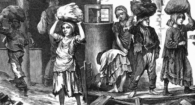 O que era trabalho infantil no final dos anos 1800 e no início dos anos 1900?