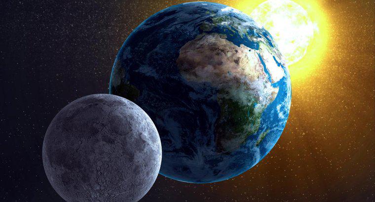 O Sol é maior do que a Lua e a Terra?