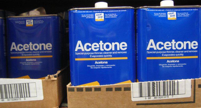 Quais são os usos da acetona?