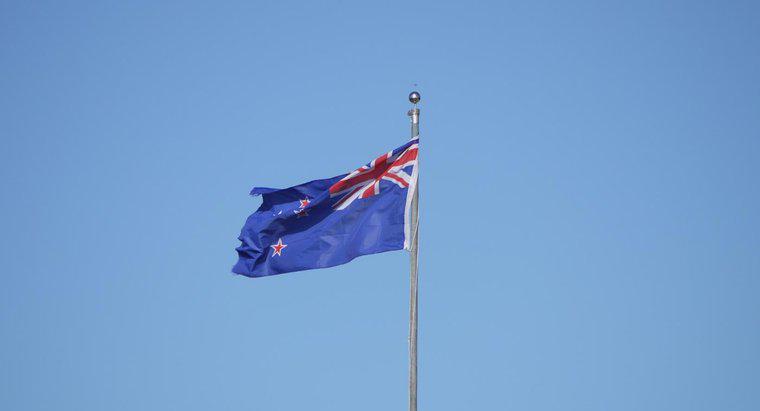 O que a bandeira da Nova Zelândia representa?