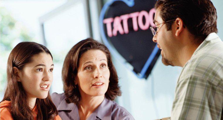 Quantos anos você precisa ter para fazer uma tatuagem com a permissão de seus pais?
