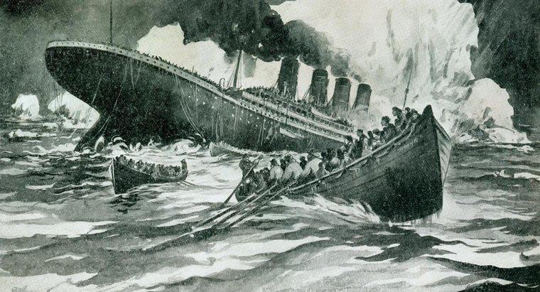 Quantas pessoas estavam no Titanic quando ele afundou?