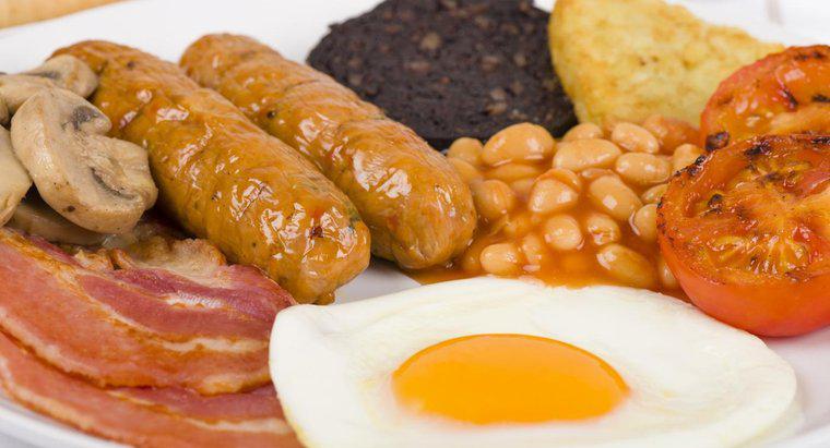 O que os escoceses comem no café da manhã?
