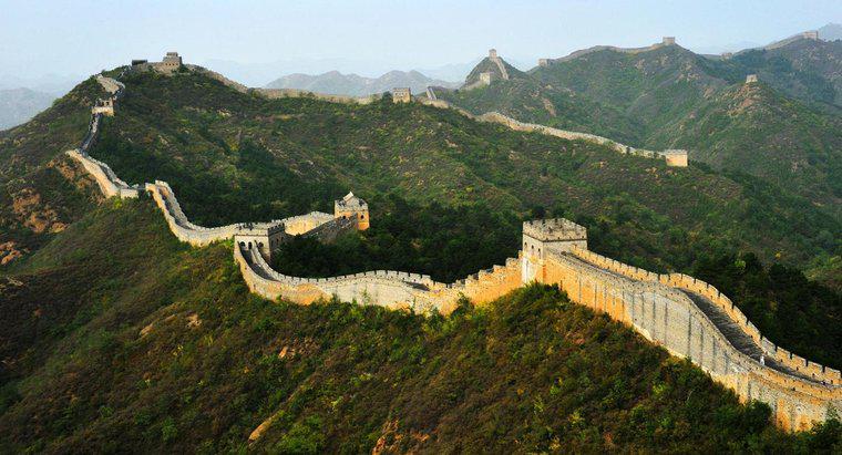 Onde começa e onde termina a Grande Muralha da China?