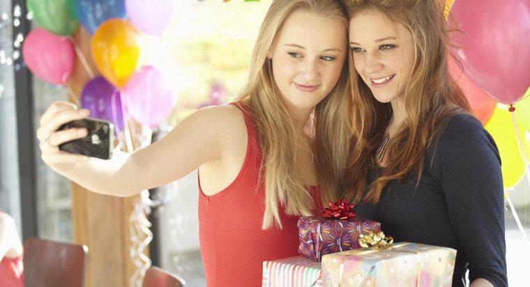O que são bons presentes de aniversário para adolescentes?
