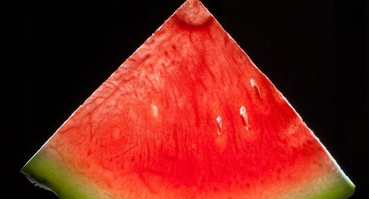 Como você pode saber se uma melancia é ruim?