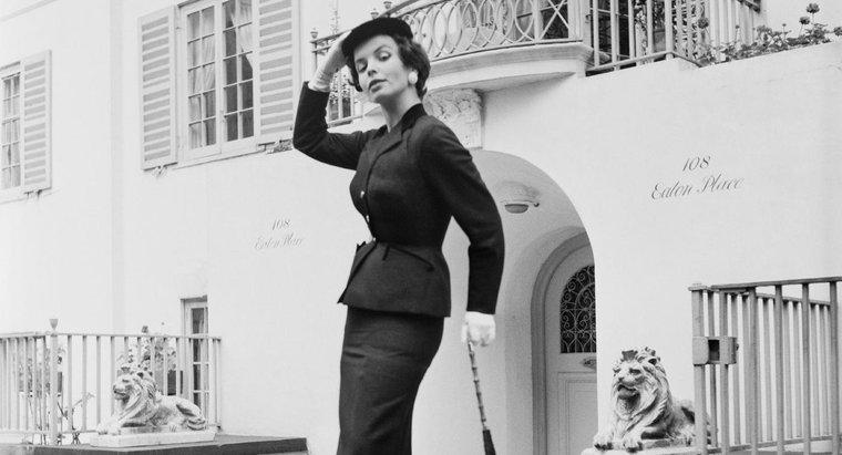 O que as mulheres vestiam na década de 1950?