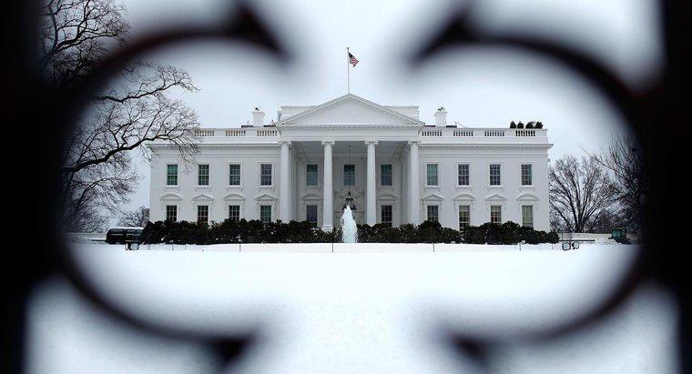 De que é feita a Casa Branca?