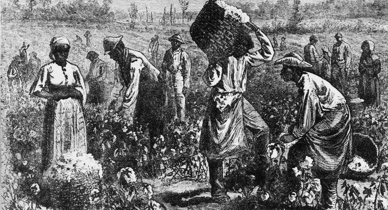 Como a questão da escravidão difere no norte e no sul?