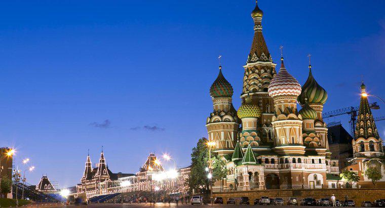 Qual é a capital da Rússia?