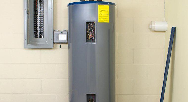 Como os aquecedores de água são medidos?
