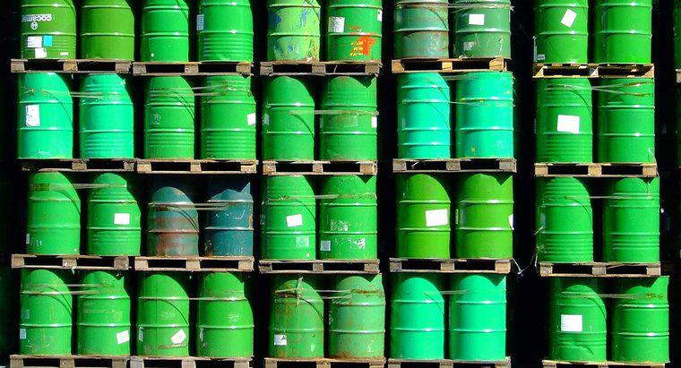 Quanto pesa um barril de petróleo?