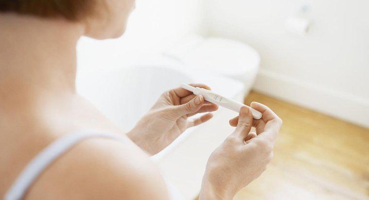O que significa uma linha em um teste de gravidez?