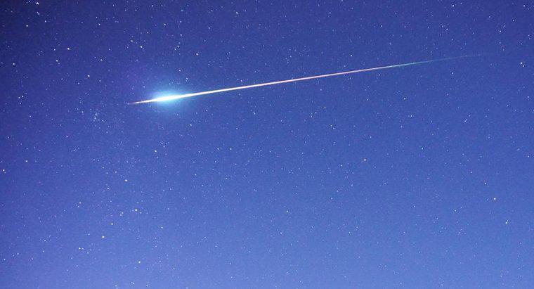 Do que são feitos os meteoros?