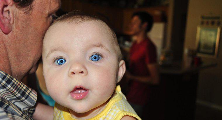 Todos os bebês nascem com olhos azuis?