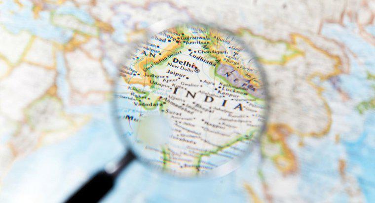 Em que continente está localizada a Índia?