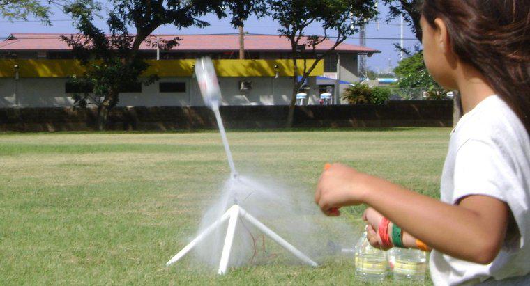 Como funcionam os foguetes de água?