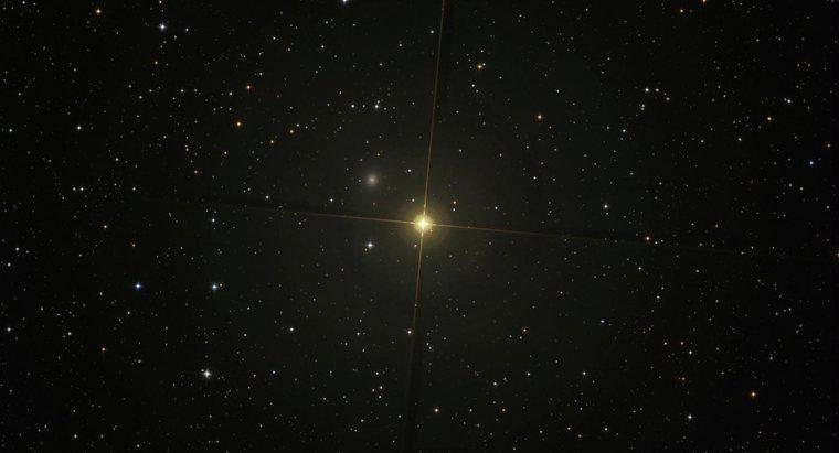 Qual é o tamanho de uma estrela gigante vermelha?