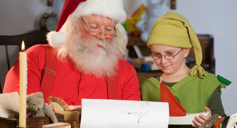 Quais são os nomes dos elfos do Papai Noel?