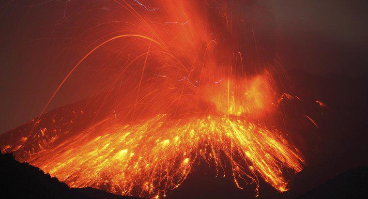 Quais são as condições para uma erupção vulcânica violenta?