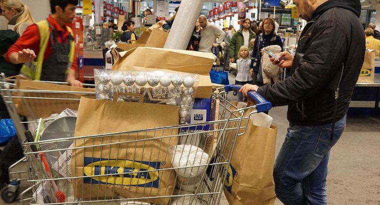 Como você encontra as lojas da IKEA nos EUA?