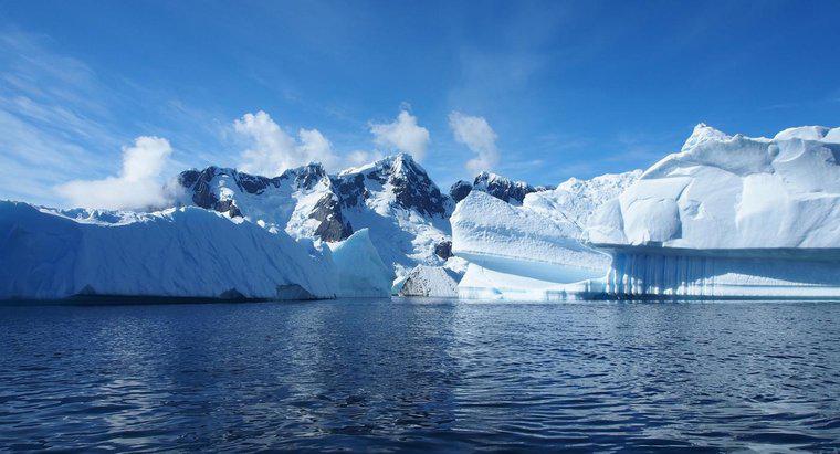 Quais são alguns fatos sobre a Antártica?