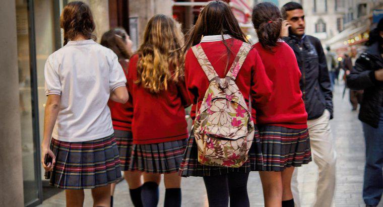 Por que os alunos devem usar uniformes escolares?