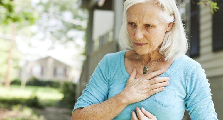 O que causa dor no peito no meio do peito?