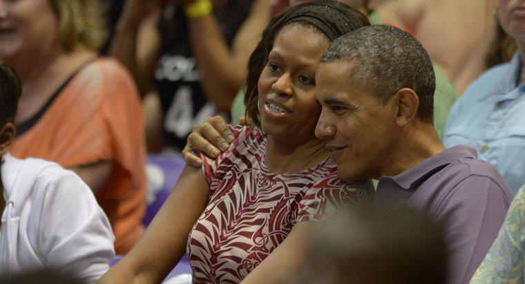 Como Barack Obama conheceu sua esposa?