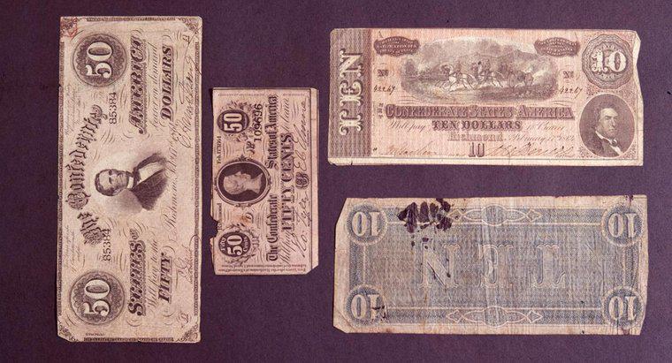 Qual é o valor do dinheiro confederado?
