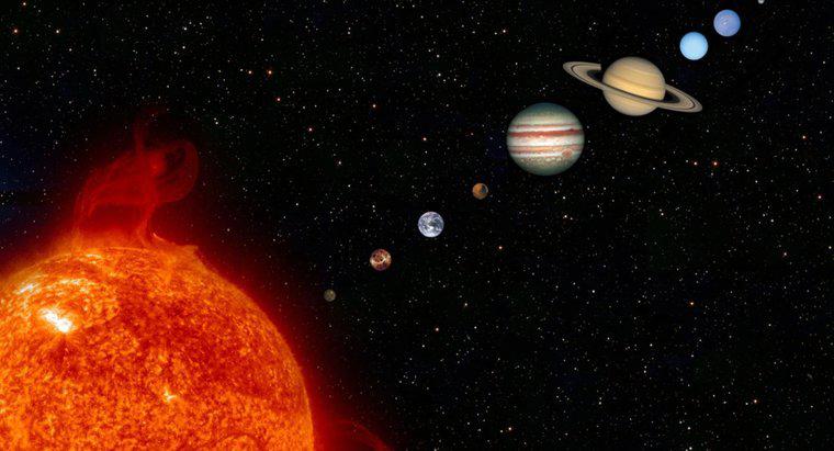 Como os astrônomos prevêem o alinhamento planetário?
