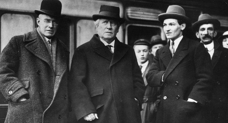 Quem foi o líder da Grã-Bretanha durante a Primeira Guerra Mundial?