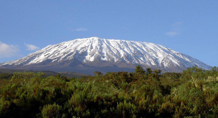 Qual é a montanha mais alta da África?