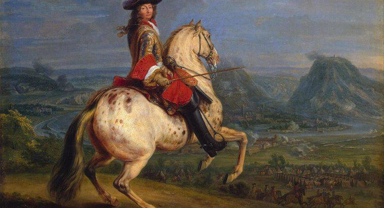 Quais foram as realizações do rei Luís XIV?
