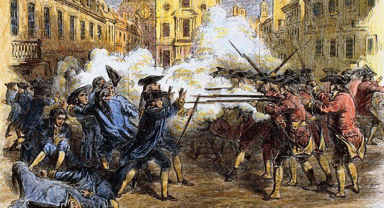 Quais são alguns fatos importantes sobre o massacre de Boston de 1770?