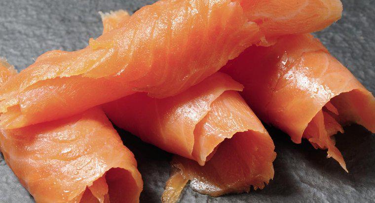Você pode congelar salmão defumado?