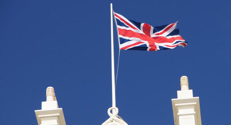 O que a bandeira da Inglaterra representa?