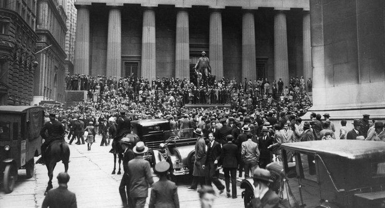 O que causou a quebra do mercado de ações em 1929?