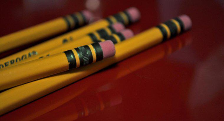 Quais são as maneiras de usar um lápis além da escrita?