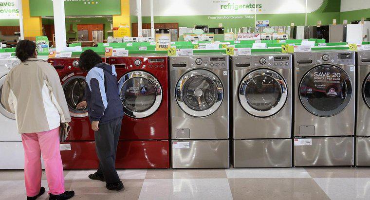 Quais são algumas das marcas de máquinas de lavar mais bem avaliadas?