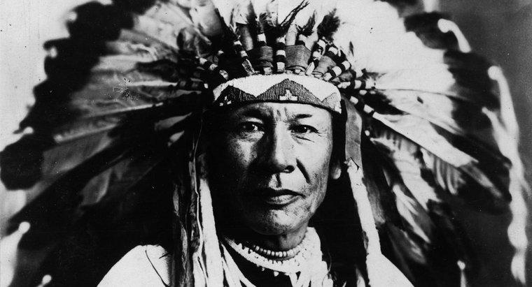 O que os índios Blackfoot vestiam?