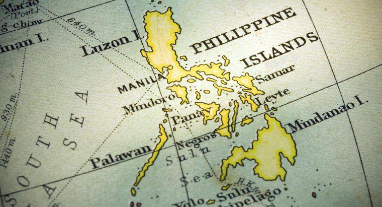 Quais são os países próximos às Filipinas?