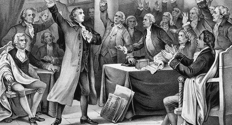 Por que Patrick Henry se opôs à Constituição?