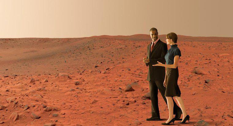 Como um ser humano se sairia em Marte?